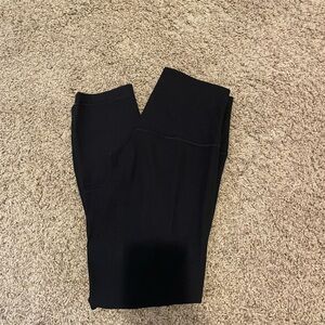 Lululemon Black Ribbed Align Leggings 23”